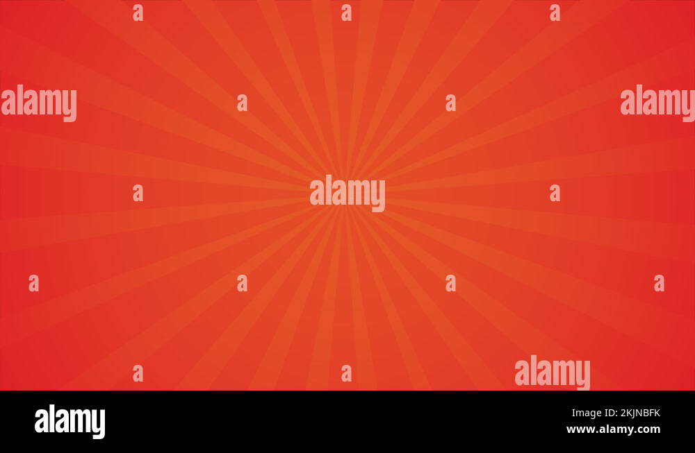 Set of Retro vintage rays background in pop-art style 4k animations ...