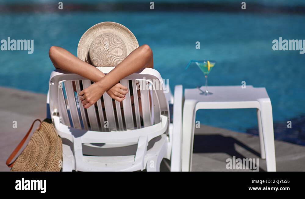 Woman sunbathing on lounge chair Stock Videos & Footage - HD and 4K ...