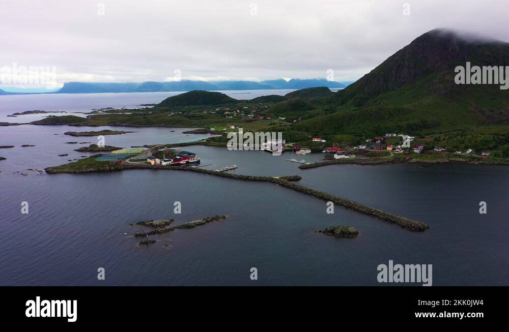 Fishing village in vesteralen Stock Videos & Footage - HD and 4K Video ...