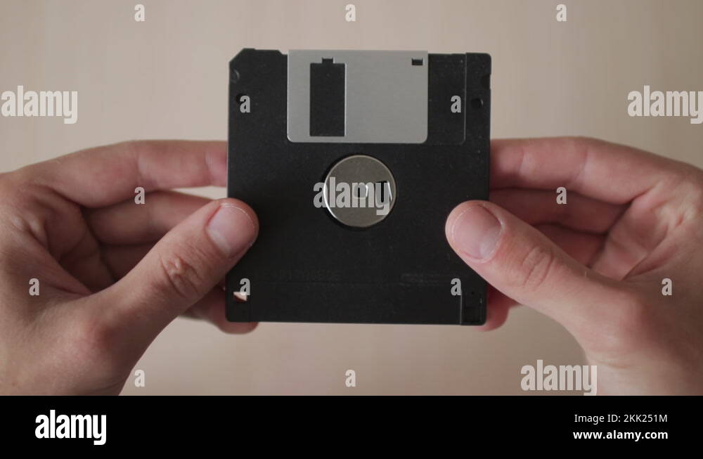Hand holding floppy disk Stock Videos & Footage HD and 4K Video Clips