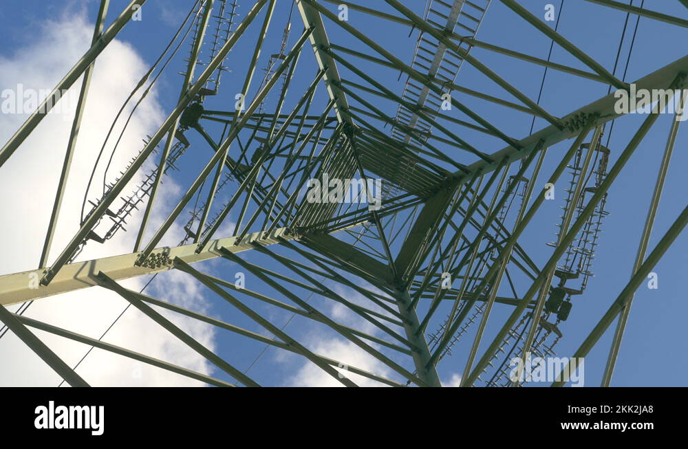 Electricity pylon construction Stock Videos & Footage HD and 4K Video