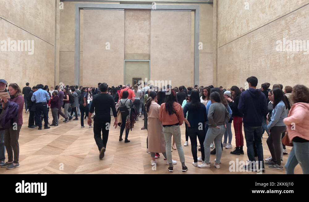 Mona Lisa In Louvre Museum Stock Videos Footage HD And 4K Video 