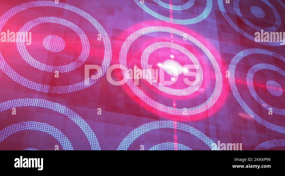 Animation rows red glowing digital Stock Videos & Footage - HD and 4K ...