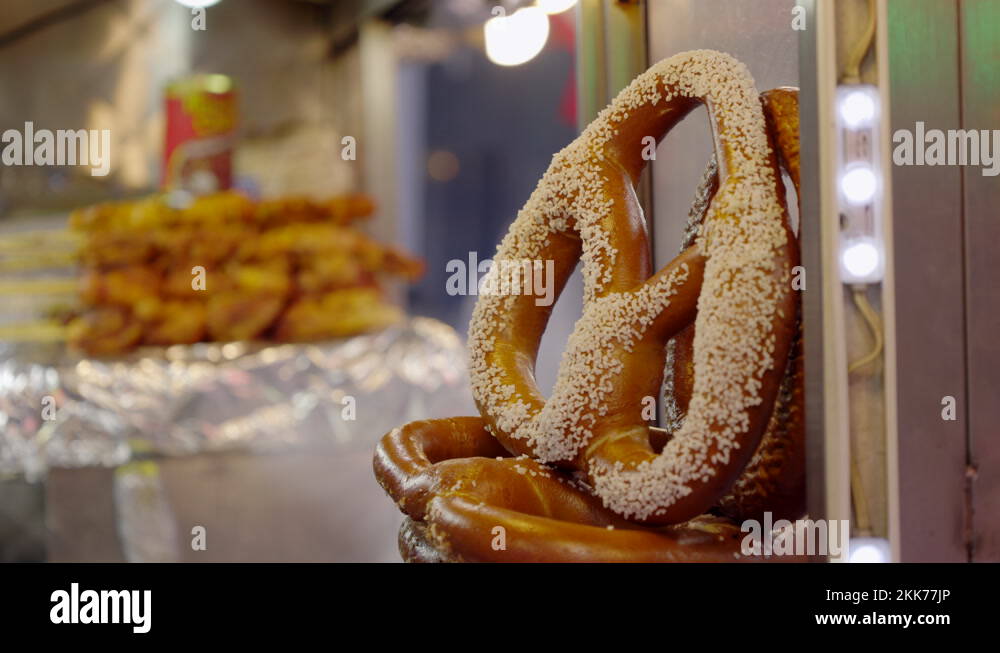 Pretzel pretzels manhattan Stock Videos & Footage HD and 4K Video