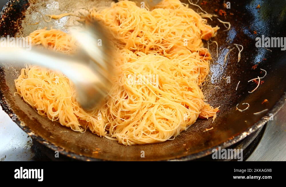 Korean stir fried glass noodles Stock Videos & Footage - HD and 4K