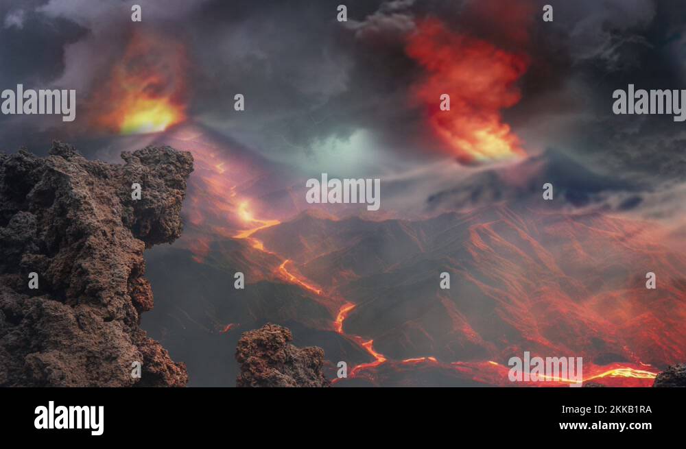 Volcano and mountains Stock Videos & Footage - HD and 4K Video Clips ...