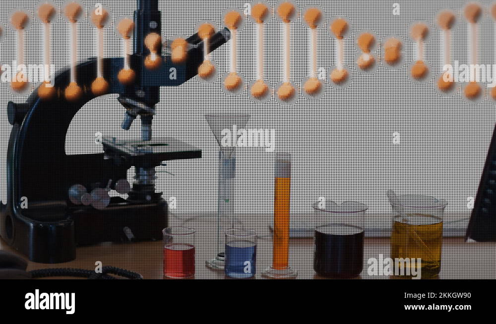 Dna strand microscope Stock Videos & Footage HD and 4K Video Clips