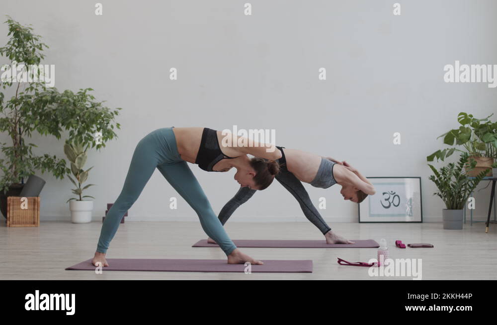 Exercise standing hands behind back Stock Videos & Footage HD and 4K