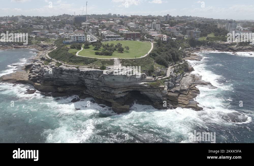 Marks Park Rocks Panorama Of Marks Park And Mackenzies Point Peninsula - Waves Breaking ...