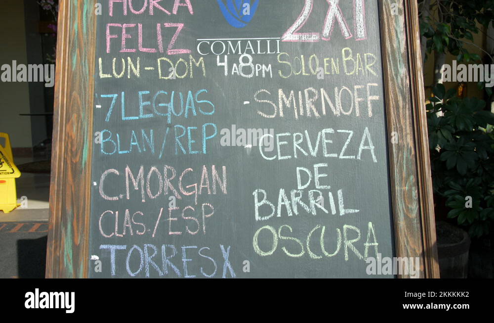 Spanish food blackboard menu Stock Videos & Footage HD and 4K Video