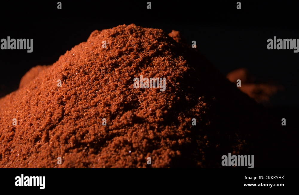 Paprika, capsicum annuum, falling on Paprika Powder, Slow Motion 4K Stock  Video Footage - Alamy