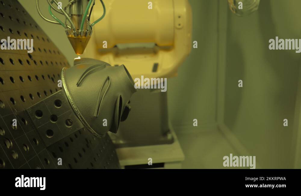 Laser melting, powder spray manufacturing technology direct metal