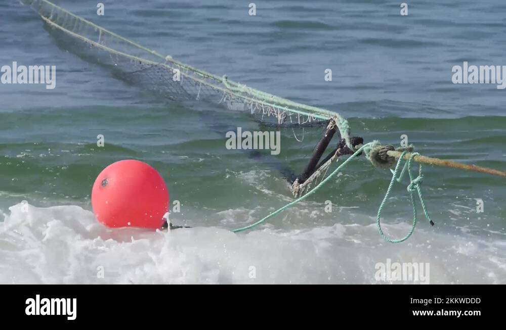 Barra de Mira Portugal a day at the beach. Traditional fishing Stock