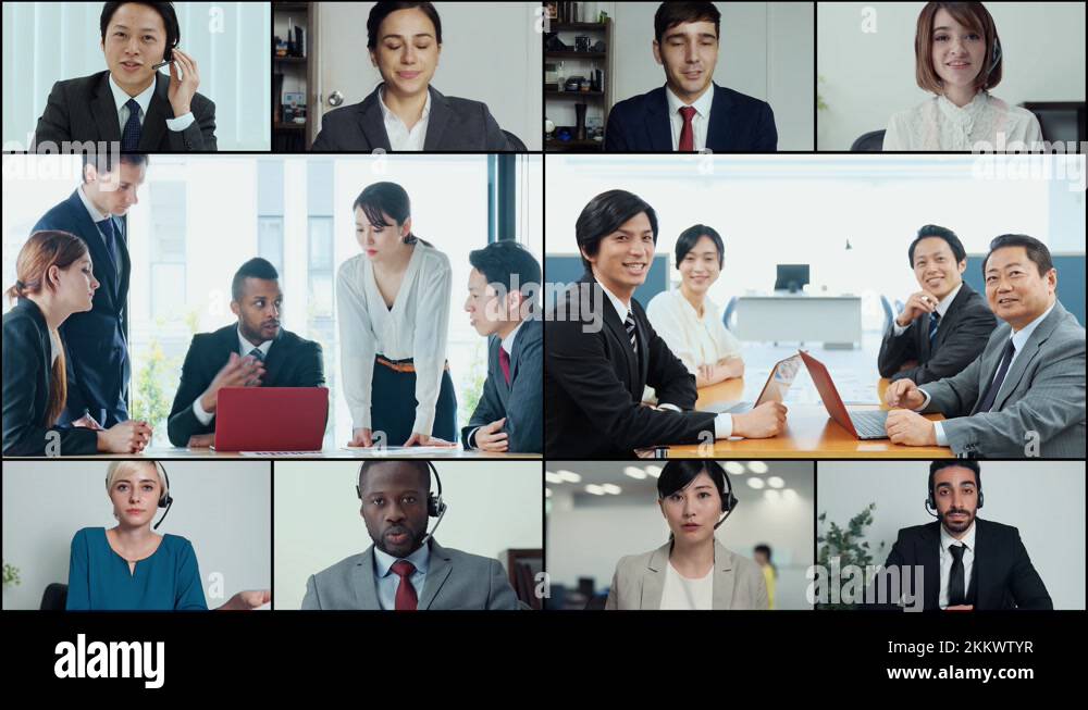 Zoom meeting screen Stock Videos & Footage - HD and 4K Video Clips - Alamy