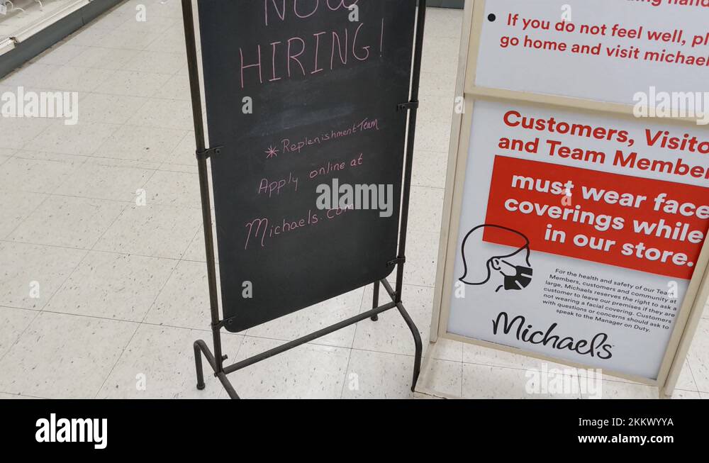Now hiring signage Stock Videos & Footage HD and 4K Video Clips Alamy