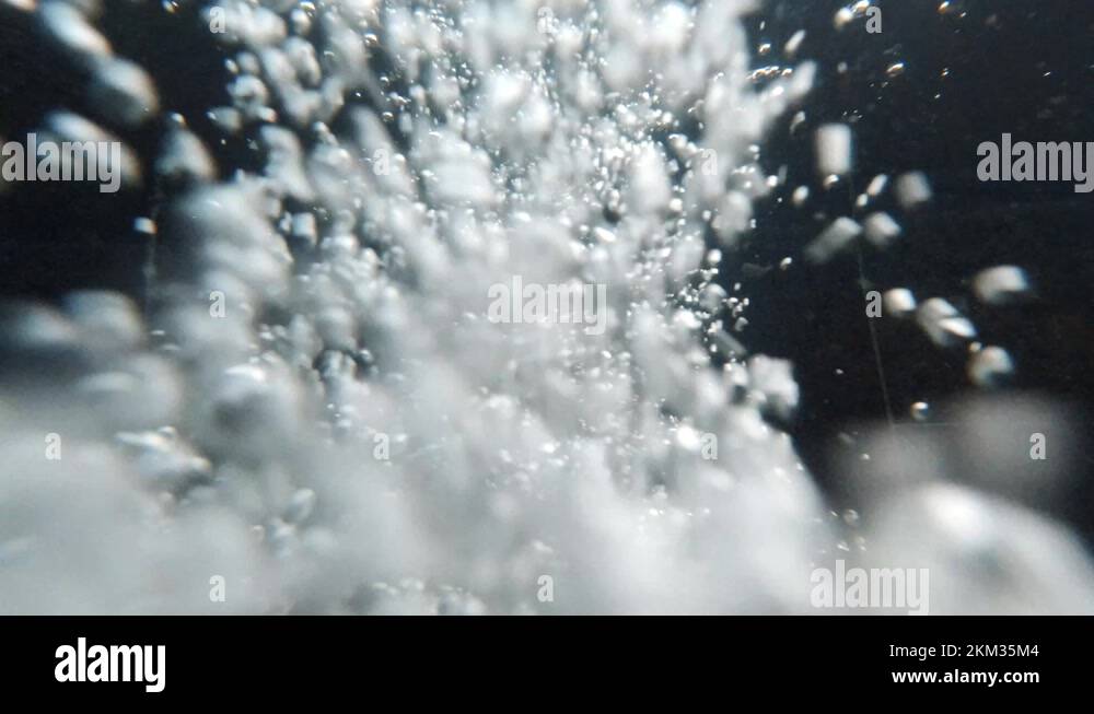 Underwater bubbles isolated Stock Videos & Footage HD and 4K Video