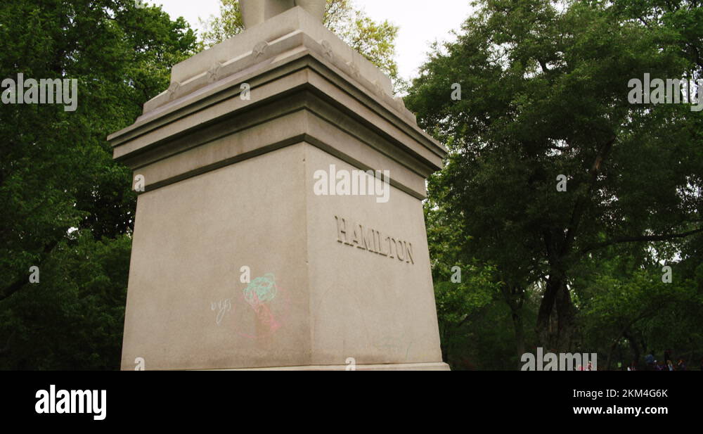 Alexander hamilton statue central park Stock Videos & Footage HD and 4K Video Clips Alamy