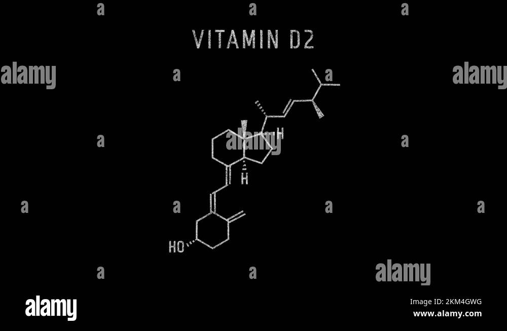 Ergocalciferol also known as vitamin D2 and calciferol Molecular