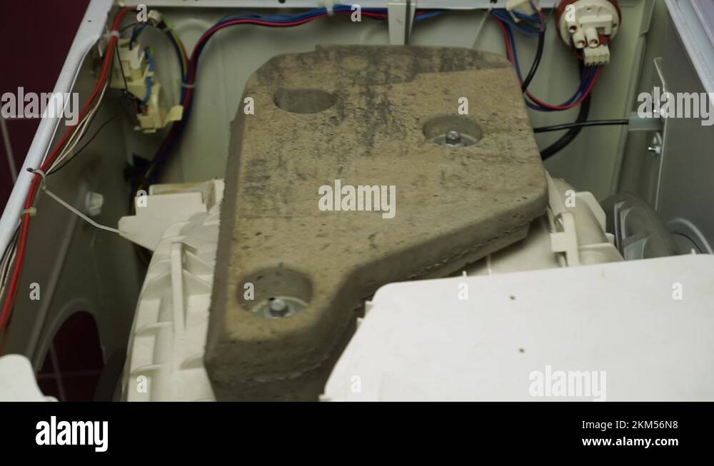 Washing laundry machine drum vibration malfunction repair internals