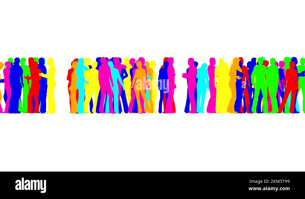 People side profile silhouettes Stock Videos & Footage - HD and 4K ...
