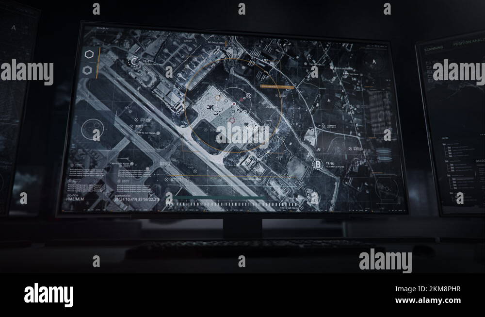 Syrian Airbase. Tracking Location of a Target in Hmeimim. Sending
