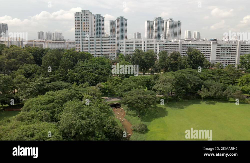 Apartment Buildings In Bishan, Singapore Near The Famous BishanAng Mo