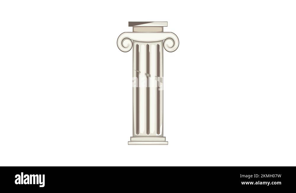 Ionic capital column classical greek Stock Videos & Footage - HD and 4K ...