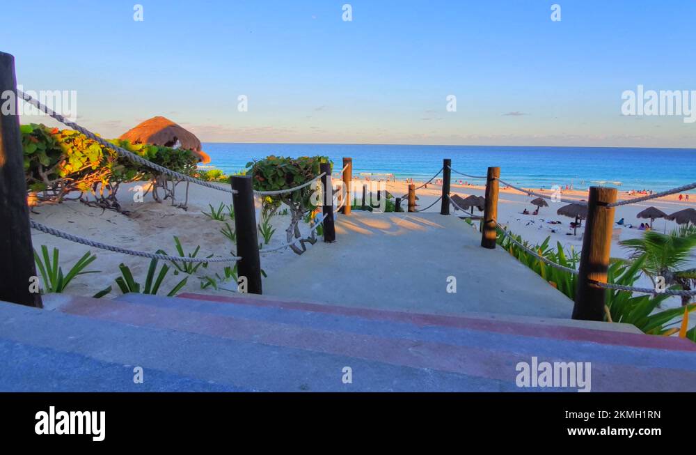 Playa Delfines, Dolphin Beach, nicknamed El Mirador, one of the most