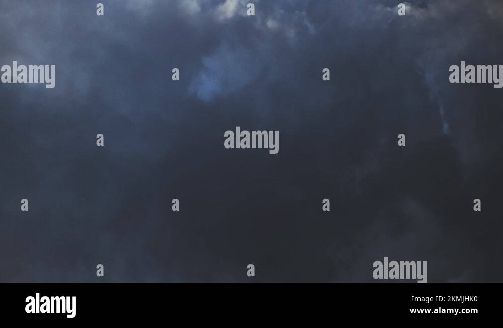 4k Storm And Shower With Lightning Stock Video Footage Alamy