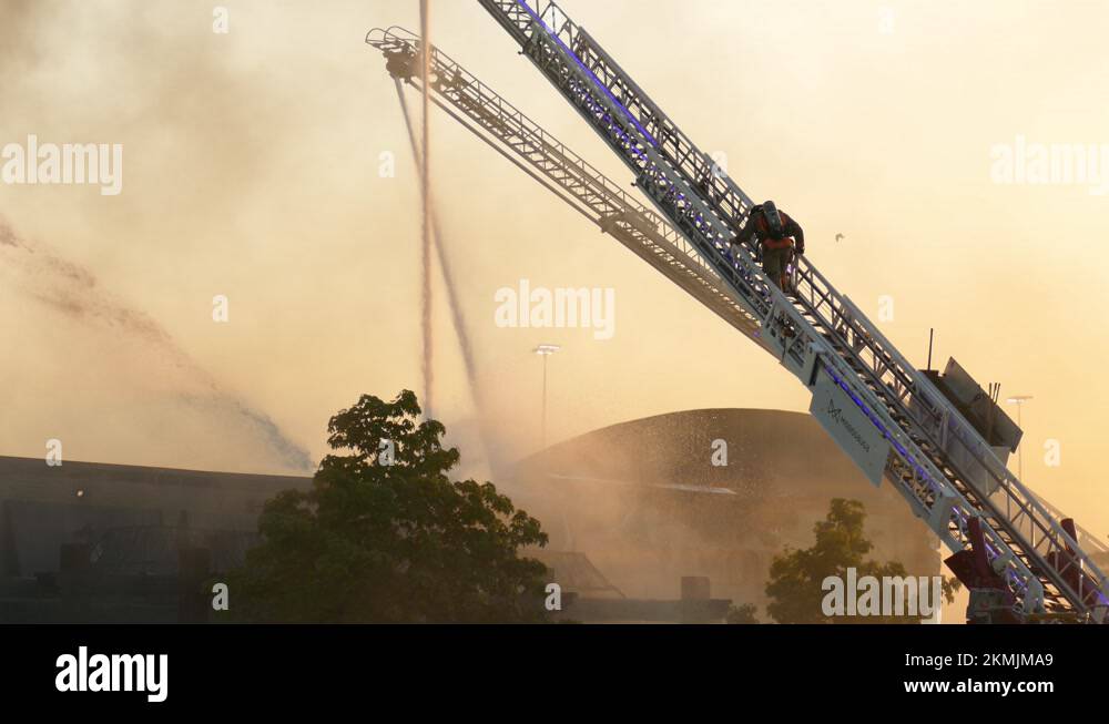 Fire rescue ladders Stock Videos & Footage - HD and 4K Video Clips - Alamy