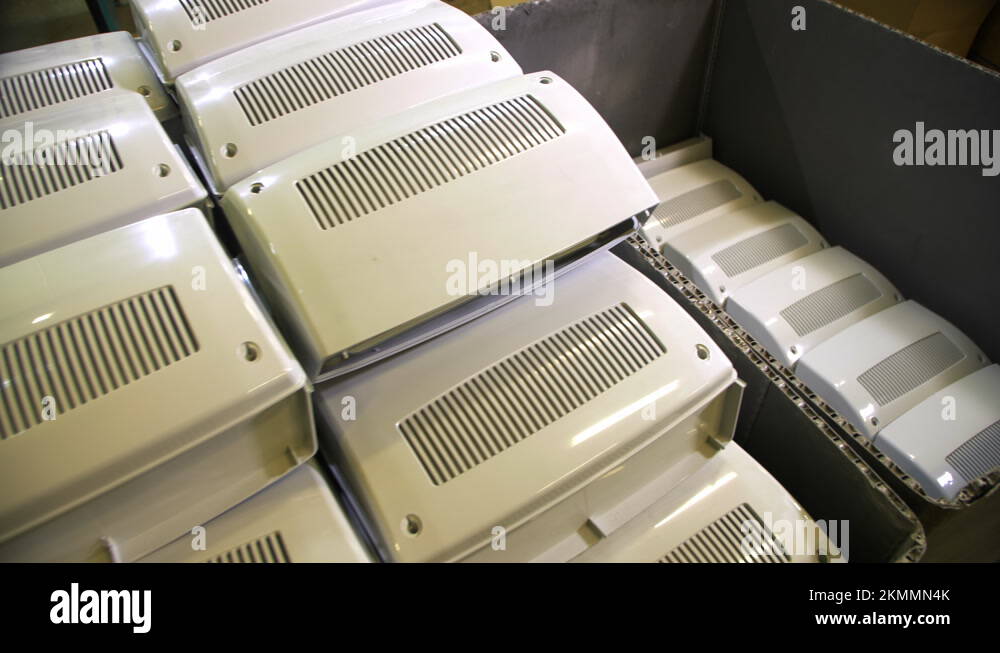 Cardboard boxes for refrigerator Stock Videos & Footage HD and 4K