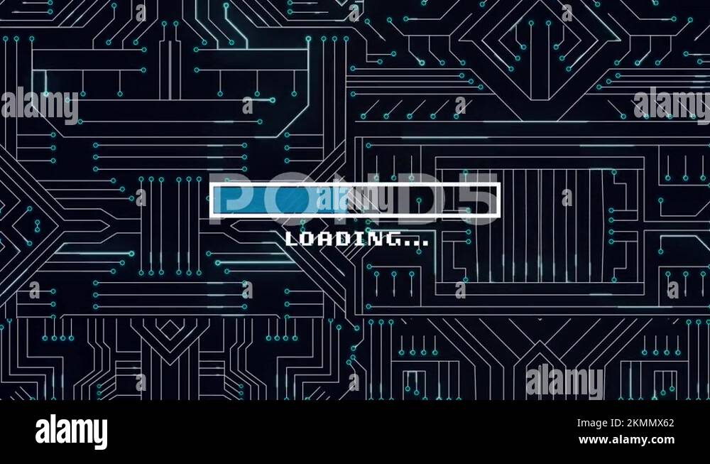 Animation loading bar network connections Stock Videos & Footage - HD ...