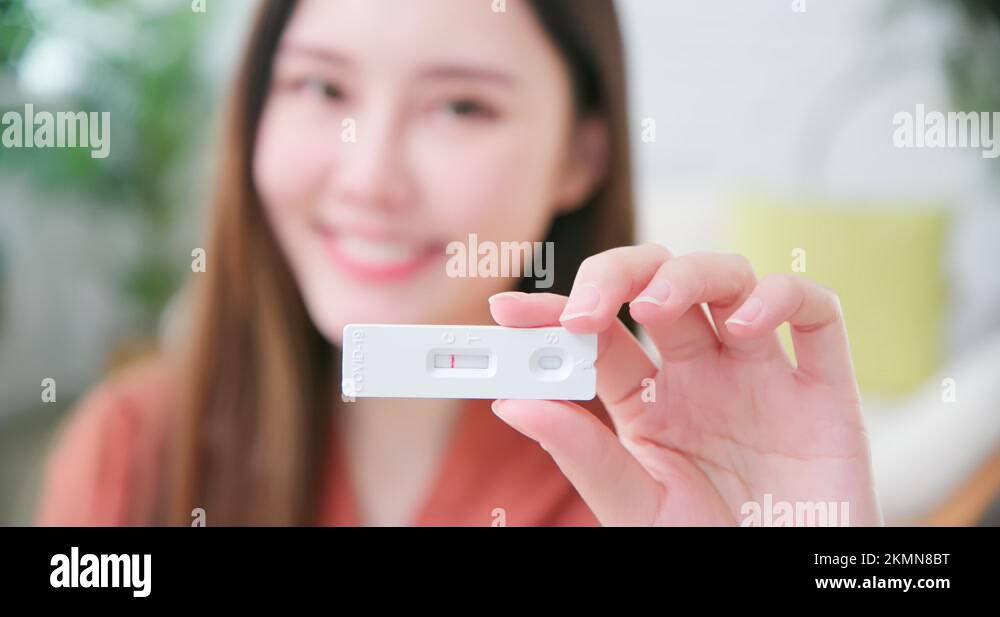 covid19 rapid antigen test Stock Video Footage Alamy