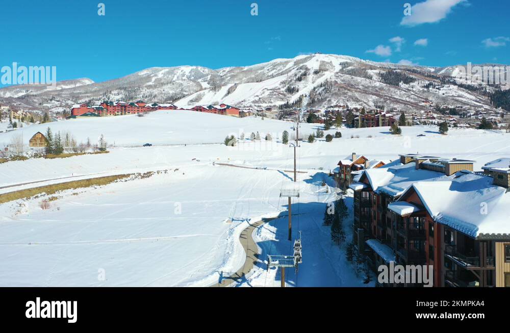 Ski resort winter gondola lodge Stock Videos & Footage - HD and 4K ...