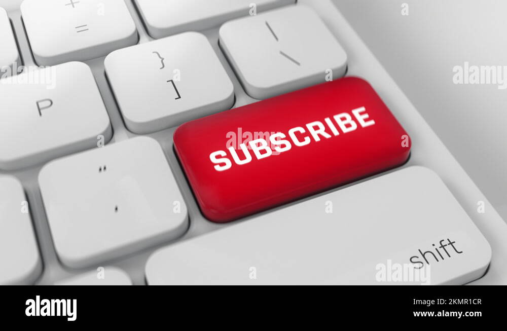 Subscribe button and keyboard Stock Videos & Footage - HD and 4K Video ...