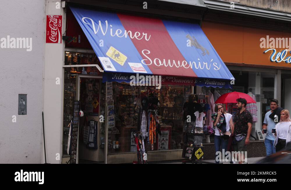 Souvenir shop vienna wien austria europe Stock Videos & Footage HD and 4K Video Clips Alamy
