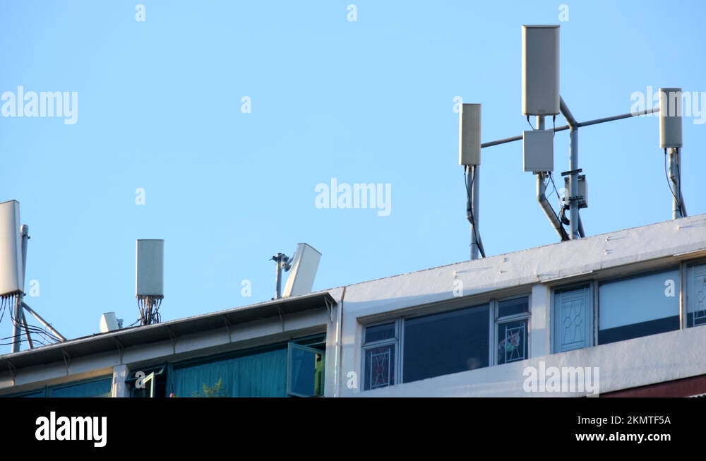 Cellular equipment on roof Stock Videos & Footage - HD and 4K Video ...