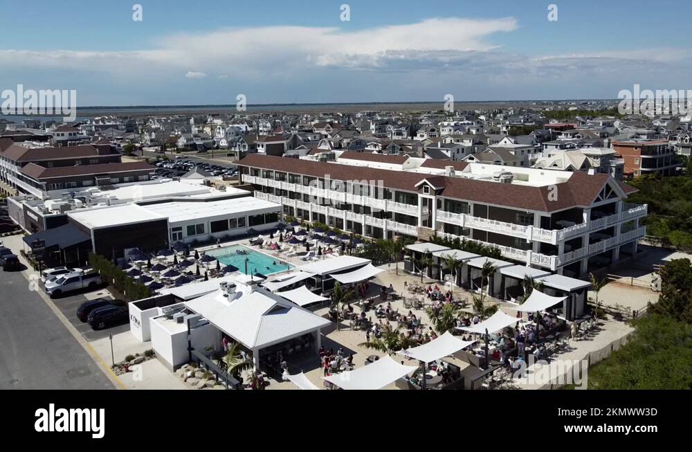 Wedding Guests At Reception Held In ICONA Avalon Resort Jersey Shore