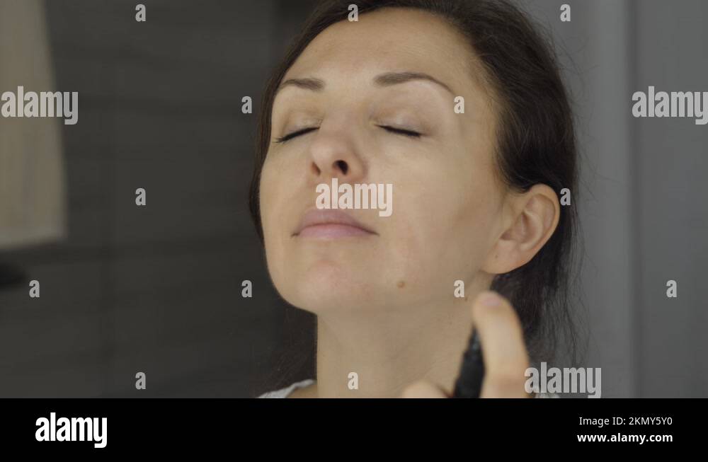 Spraying water face woman Stock Videos & Footage HD and 4K Video