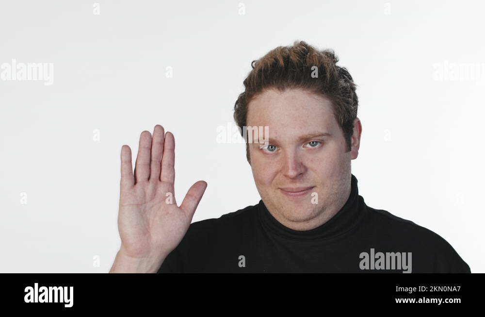 Man waving hand Stock Videos & Footage - HD and 4K Video Clips - Alamy