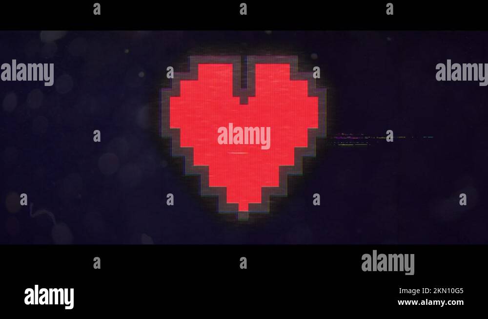 Video game heart pixelated icon Stock Videos & Footage - HD and 4K ...