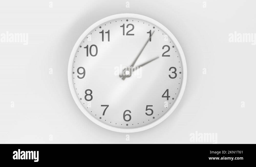 Clock face hour minute hands Stock Videos & Footage HD and 4K Video