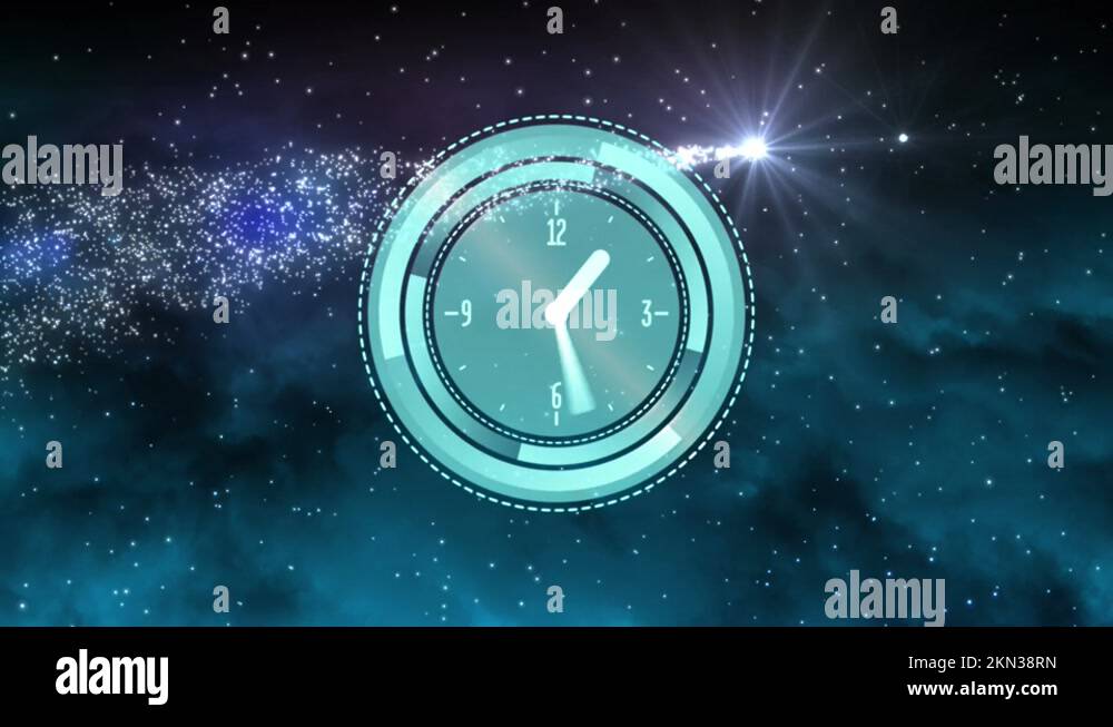 Night sky clock Stock Videos & Footage - HD and 4K Video Clips - Alamy