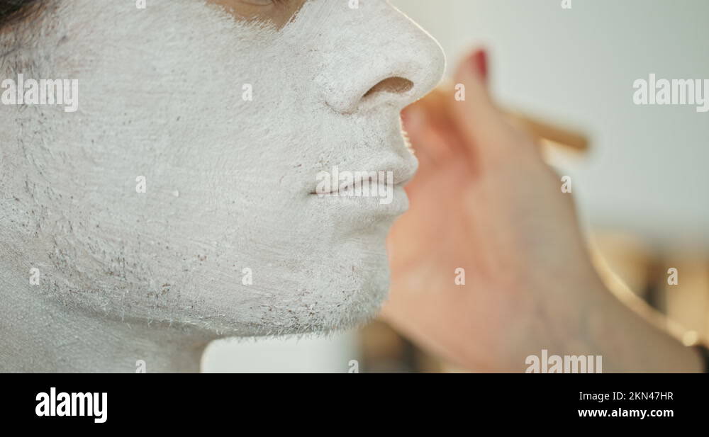 Young woman white face paint Stock Videos & Footage HD and 4K Video