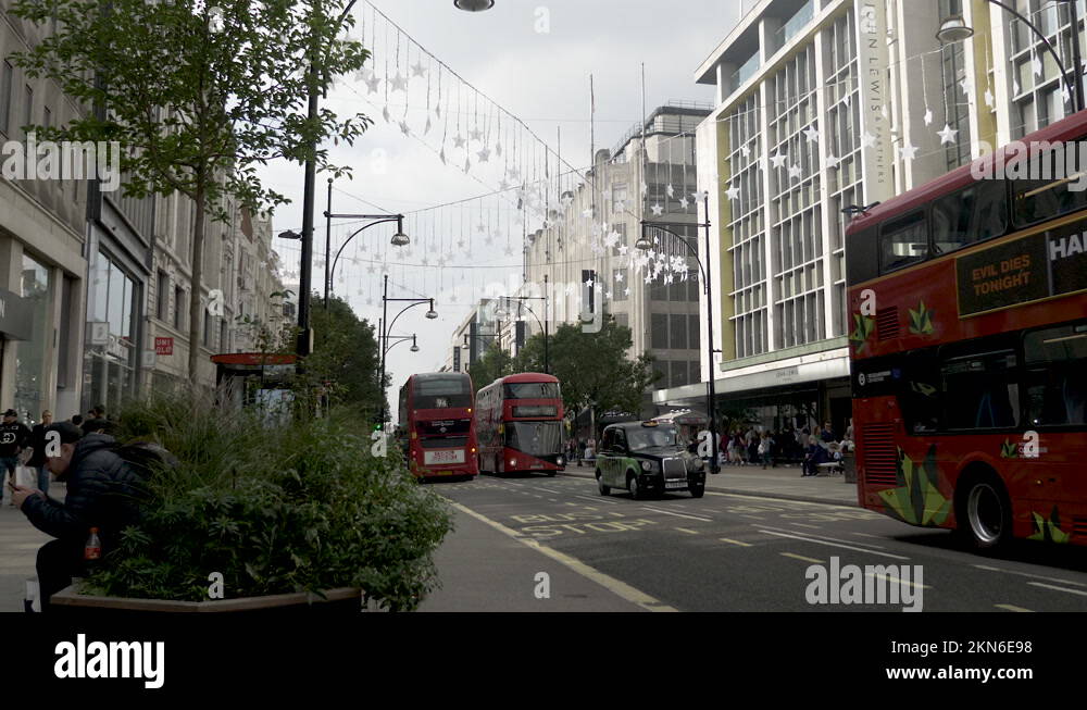 Oxford street christmas lights 2021 Stock Videos & Footage HD and 4K