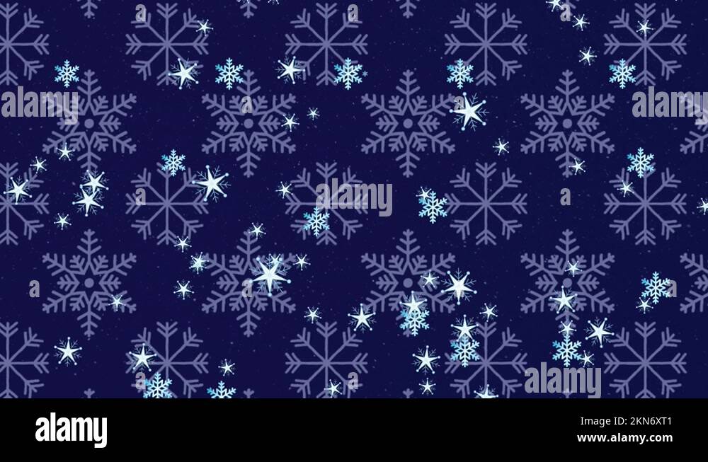 Snowflake blue background Stock Videos & Footage - HD and 4K Video ...