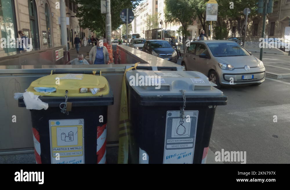 Recycling recycle bins italy Stock Videos & Footage HD and 4K Video Clips Alamy