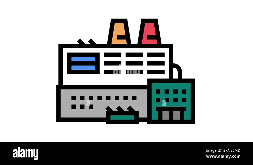 Building factory color line Stock Videos & Footage - HD and 4K Video ...