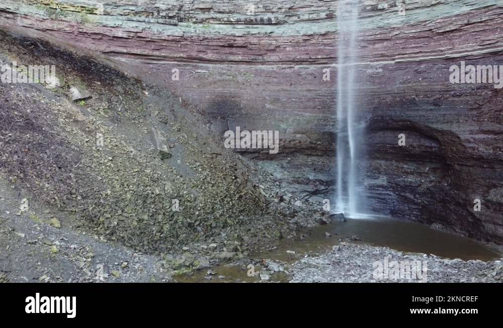 Devil's punch bowl waterfall hamilton Stock Videos & Footage HD and
