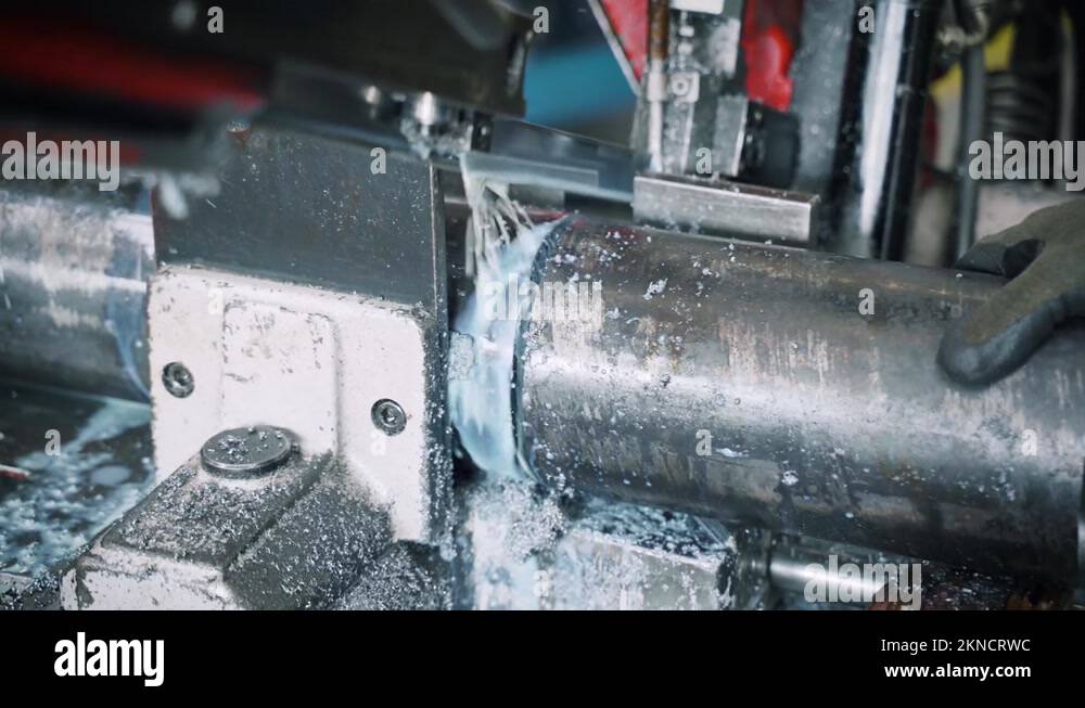 Steel rod cutting machine Stock Videos & Footage HD and 4K Video